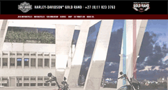 Desktop Screenshot of goldrandharley-davidson.com