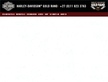 Tablet Screenshot of goldrandharley-davidson.com